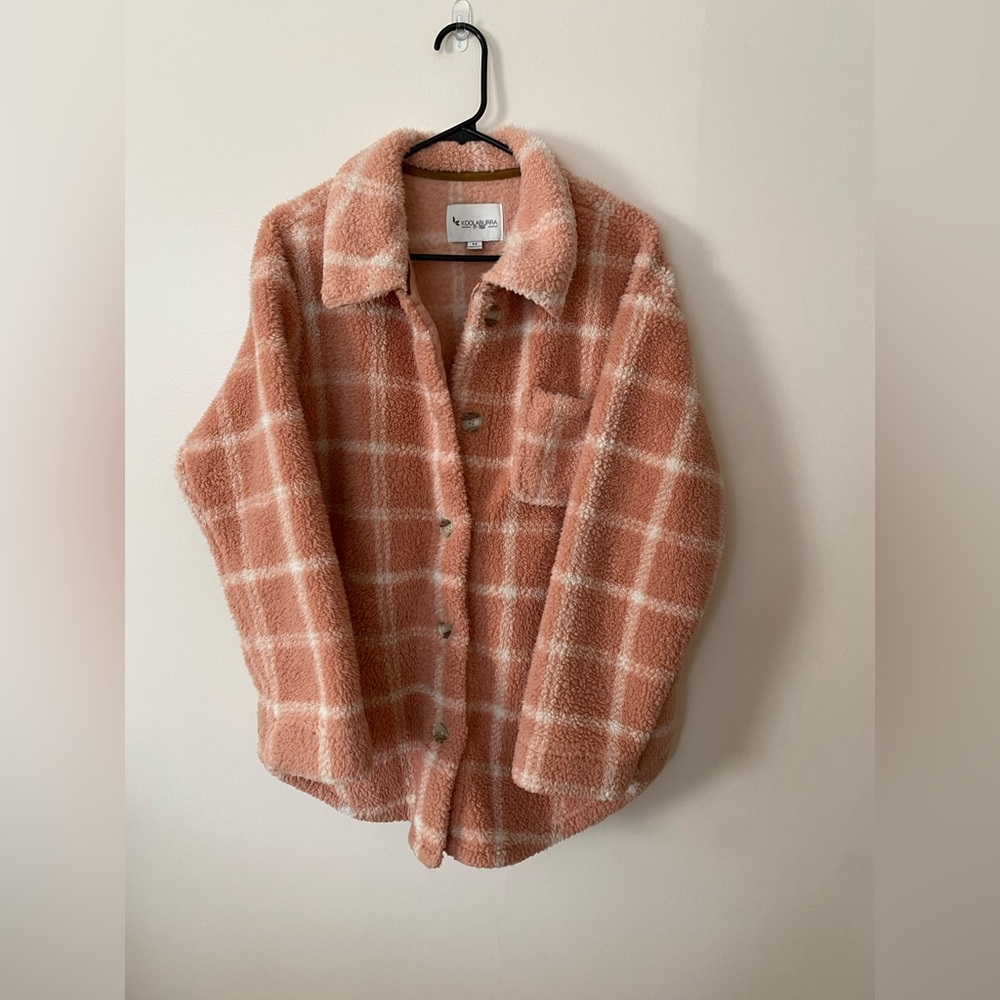 Koolaburra by UGG Brushed Back Sherpa Cozy Shacket